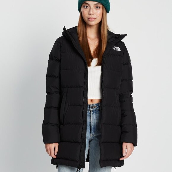THE NORTH FACE WOMEN GOTHAM DOWN PUFFER PARKA Black size M, L, XL - Picture 4 of 8